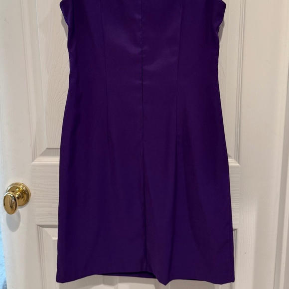 Connected Purple Evening Dress - Picture 5 of 5